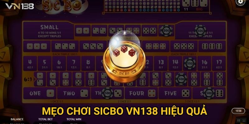 Mẹo chơi Sicbo Vn138 hiệu quả